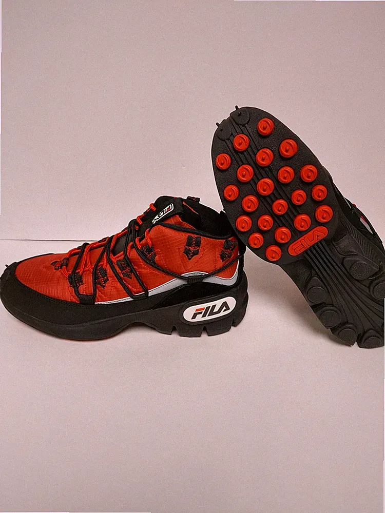 Fire Red Fila Grant Hill X Tracer 1 Men's SizeUS:9 Winter/Snow/ Rain Boots