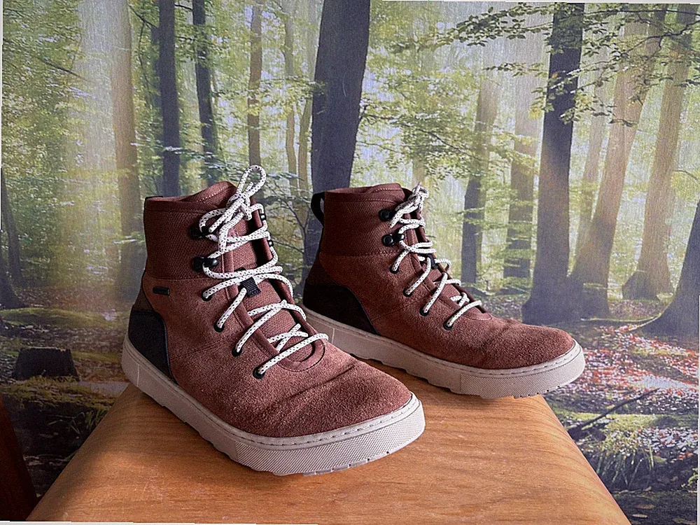 Forsake Lucie High Waterproof suede Boots sneakers Toffee Women 9.5 Men 8