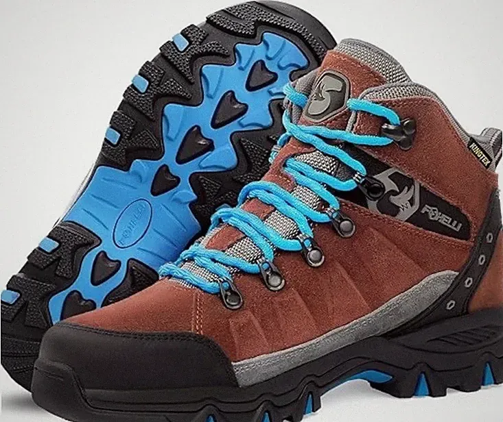 Foxelli Women’s Hiking Boots SZ 8W Waterproof Suede Leather New!