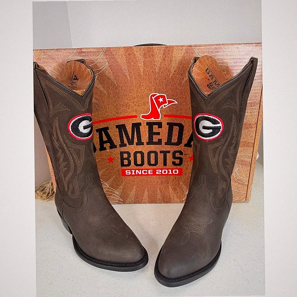 Gameday Women's Western Boot - Georgia Bulldogs Size 6.5 WGDGEO-BWN