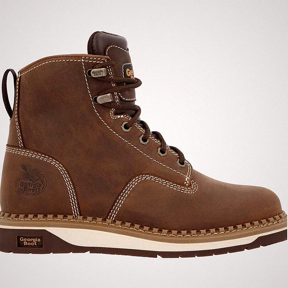 Georgia Boot AMP LT Wedge Women's Work Boot for Comfort & Durability