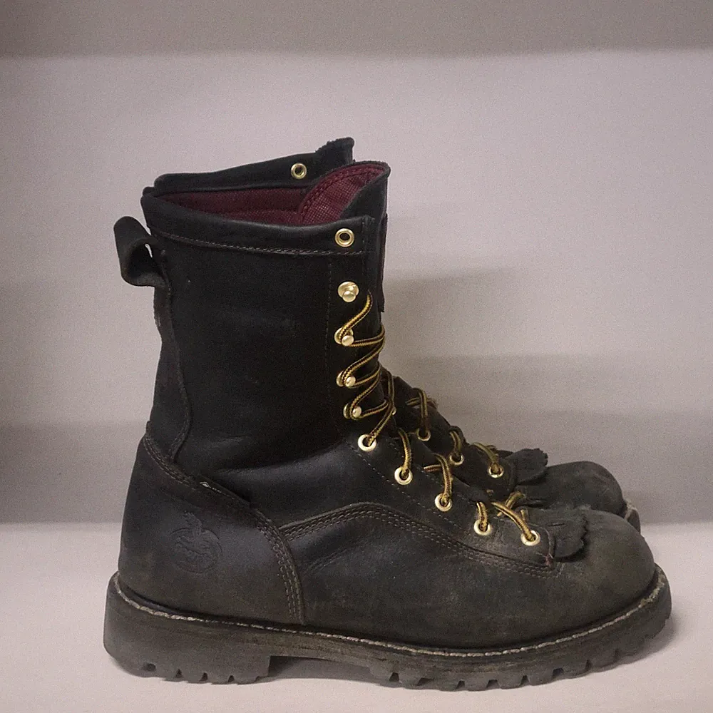 Georgia Boot GTX 200G Insulated Soft Toe Boot Black Mens Size 9M (READ DESCRIP)