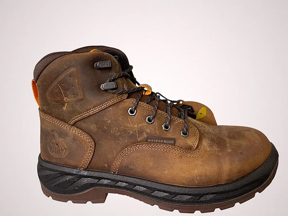 Georgia Boot Men Work Hiking GB00521 Eagle Trail Waterproof Brown Size 10.5 W