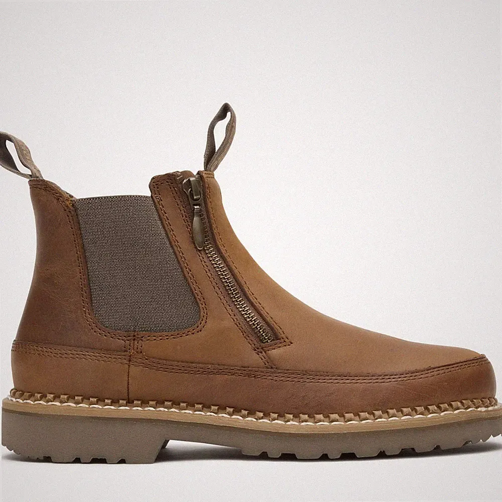 Georgia Boot Women's GB00507 Side Zip Chelsea Romeo Boots | Durable Work Shoes