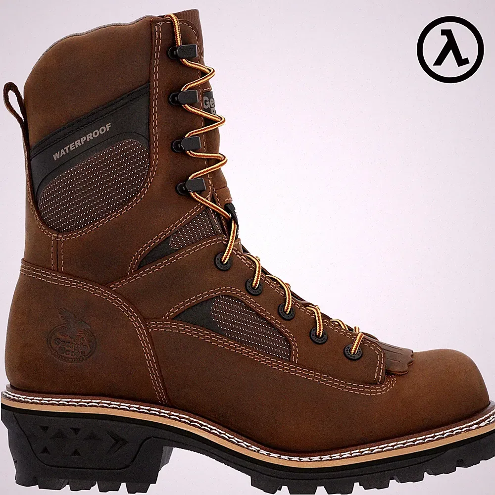 GEORGIA LTX LOGGER COMPOSITE TOE WATERPROOF WORK BOOTS GB00617 - ALL SIZES - NEW