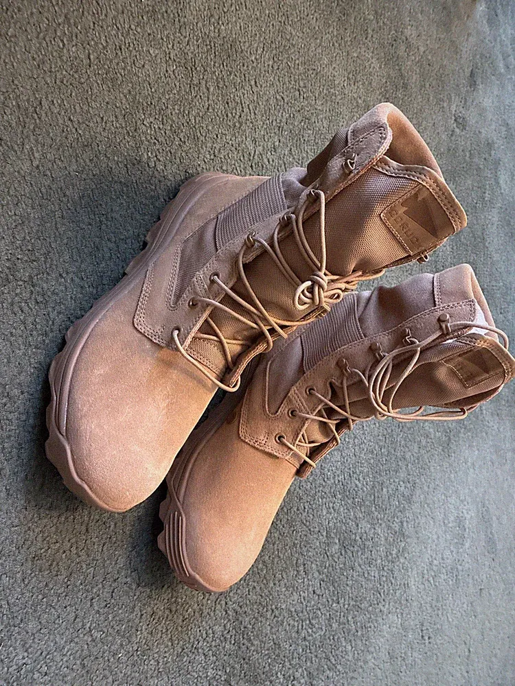 GORUCK MACV-2 Men's Combat Boots Size 11.5 Coyote Suede New In Box