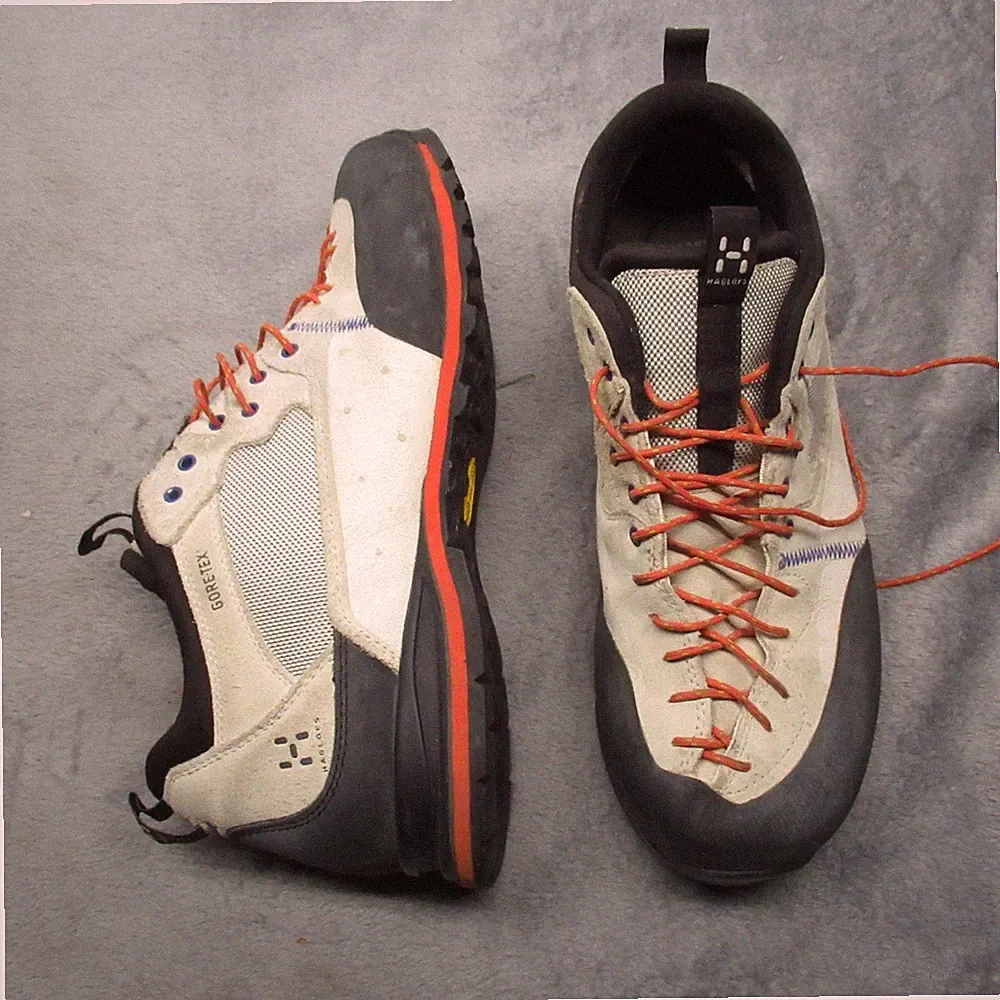 Haglofs Shoes Men 8 Black Roc Icon GT Hiking Gore-Tex Approach Mountaineer Trail