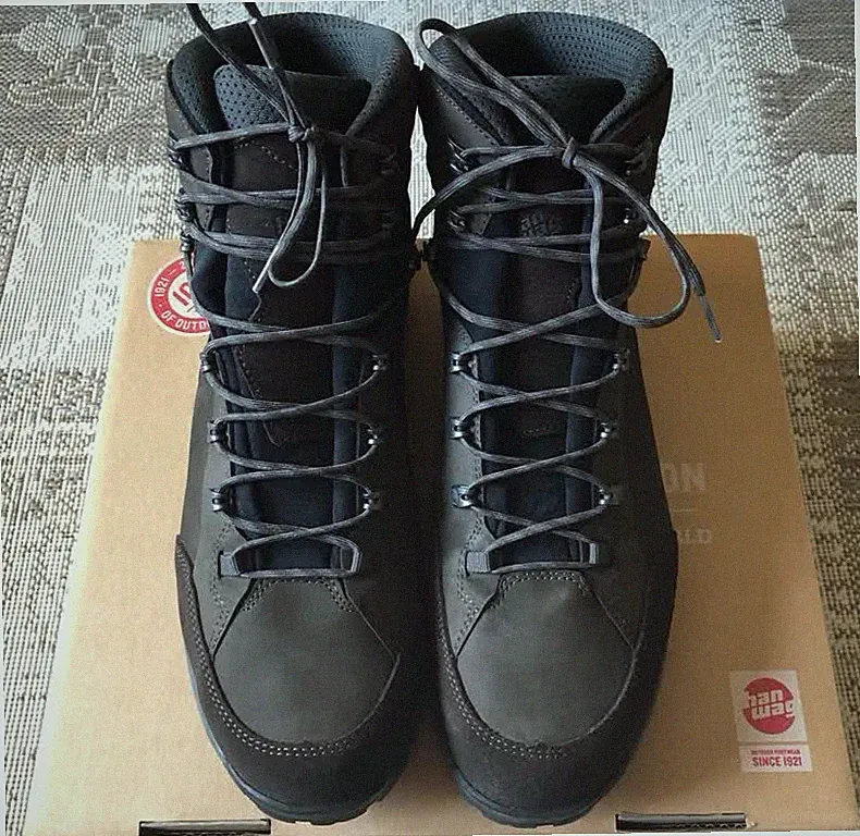 Hanwag Banks SF Extra GTX Mocca/Asphalt US14 EU48.5 Mens Boots