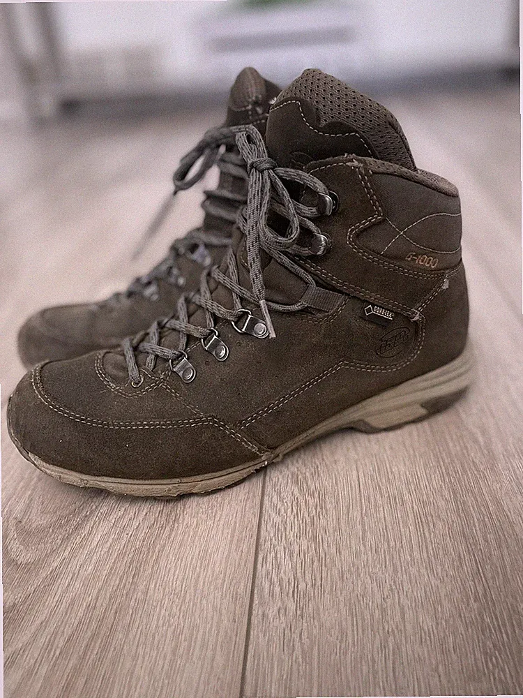 Hanwag GTX Mid Top Gore-Tex Hiking Brown Boots 41,5/8,5