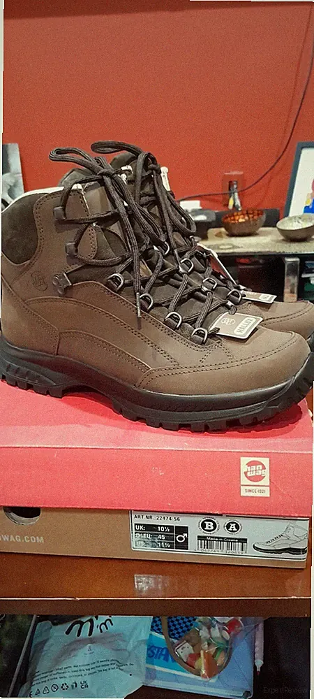 Hanwag Men's Alta Bunion Farbe Erde Brown Hiking Shoes
