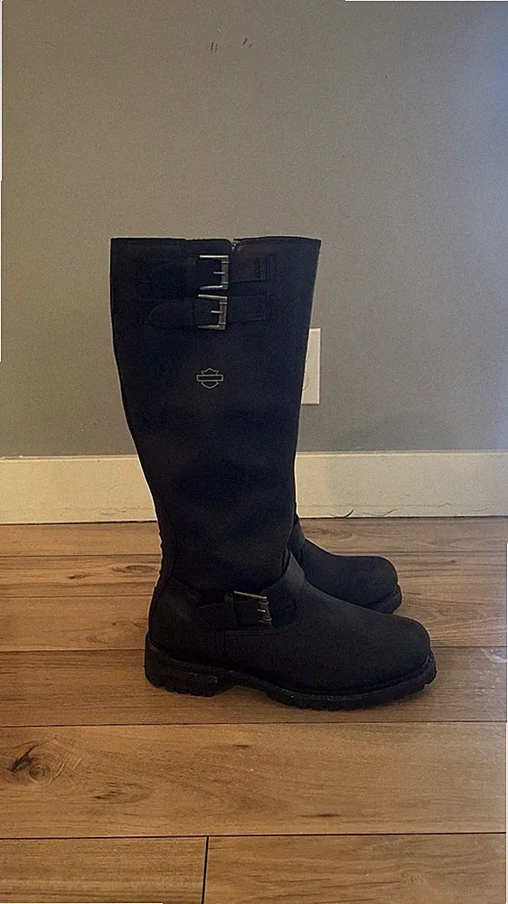 Harley-Davidson Bremerton Women's 14-inch Waterproof Motorcycle Boots