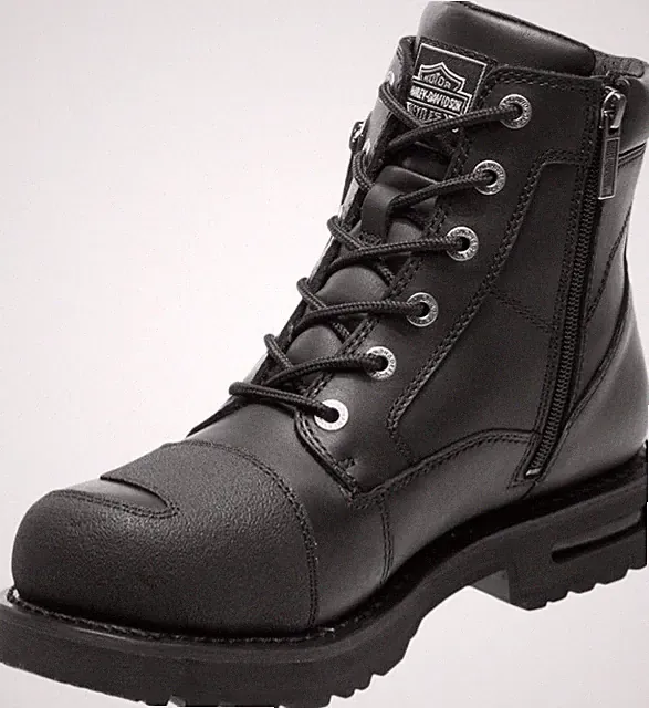 Harley-Davidson Men's Renshaw Performance Black Motorcycle Boots 11.5 D96136