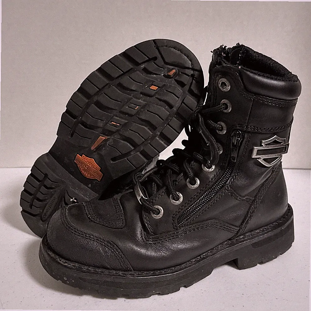 Harley Davidson Motorcycle Boots Women's US Size 6.5 M Model D87005
