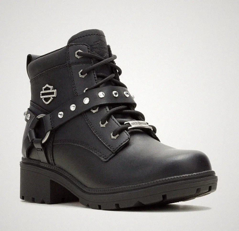 Harley-Davidson Women's Tegan Glam 4" Motorcycle Boots D84862