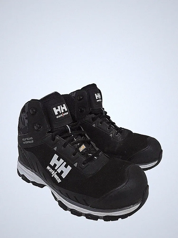 Helly Hansen Men's Mid Alum Toe Comp Plate Hiker Boots HHS241010 Black Size 10M