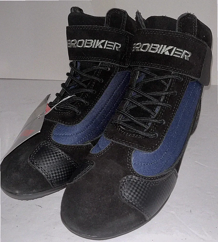 HEROBIKER Motorcycle Combat Boots Racing Hiking Work Mid Ankle Shoes 41 US 8 Men
