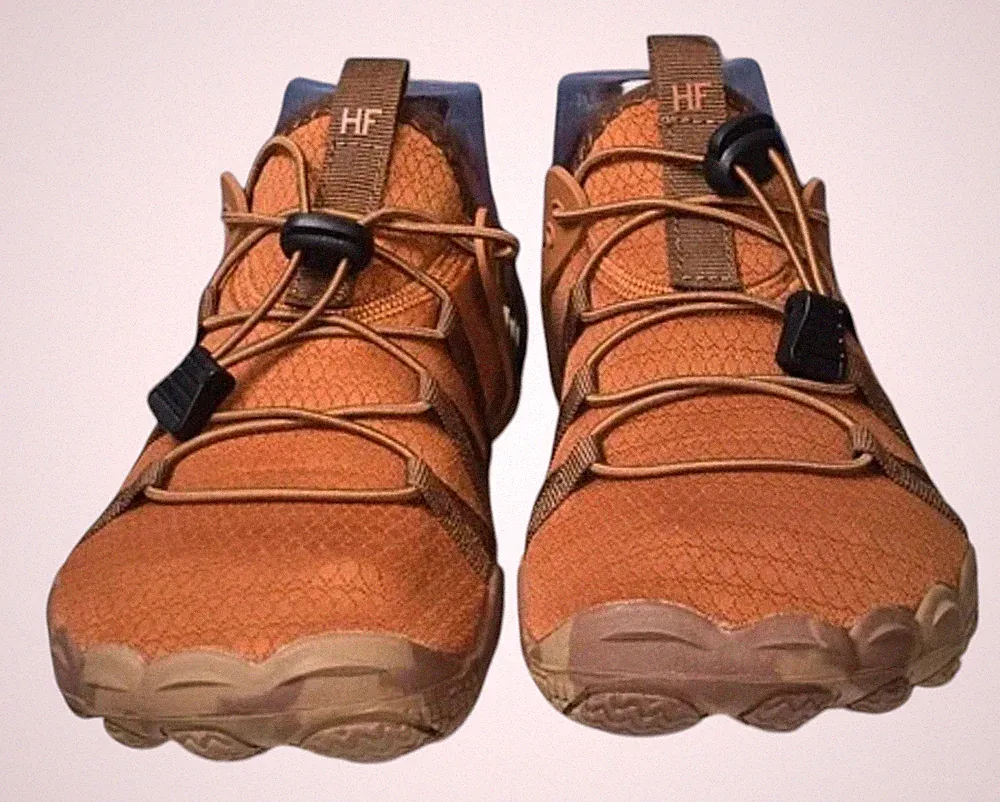 HF HIKE FOOTWEAR Barefoot Shoes CASPIAN ADVENTURE Brown Copper 43/12-12.5/M-10