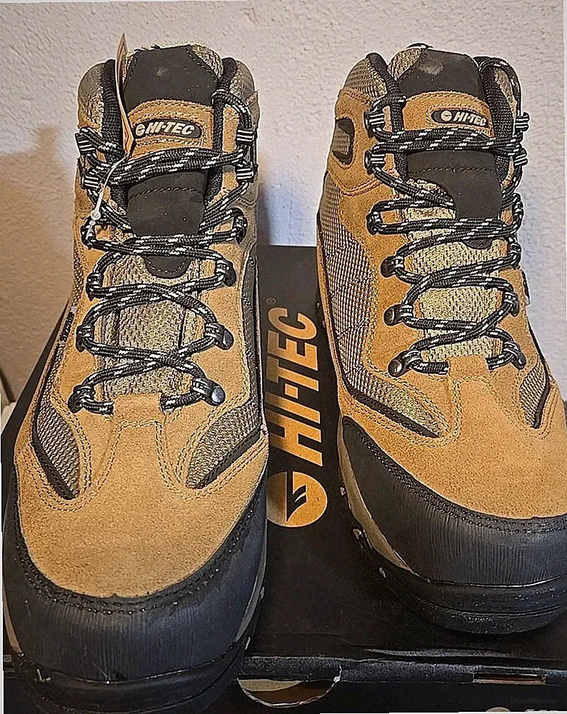 Hi-Tec Skamania Mid waterproof brown/gold hiking boot size 11 MEDIUM NIB