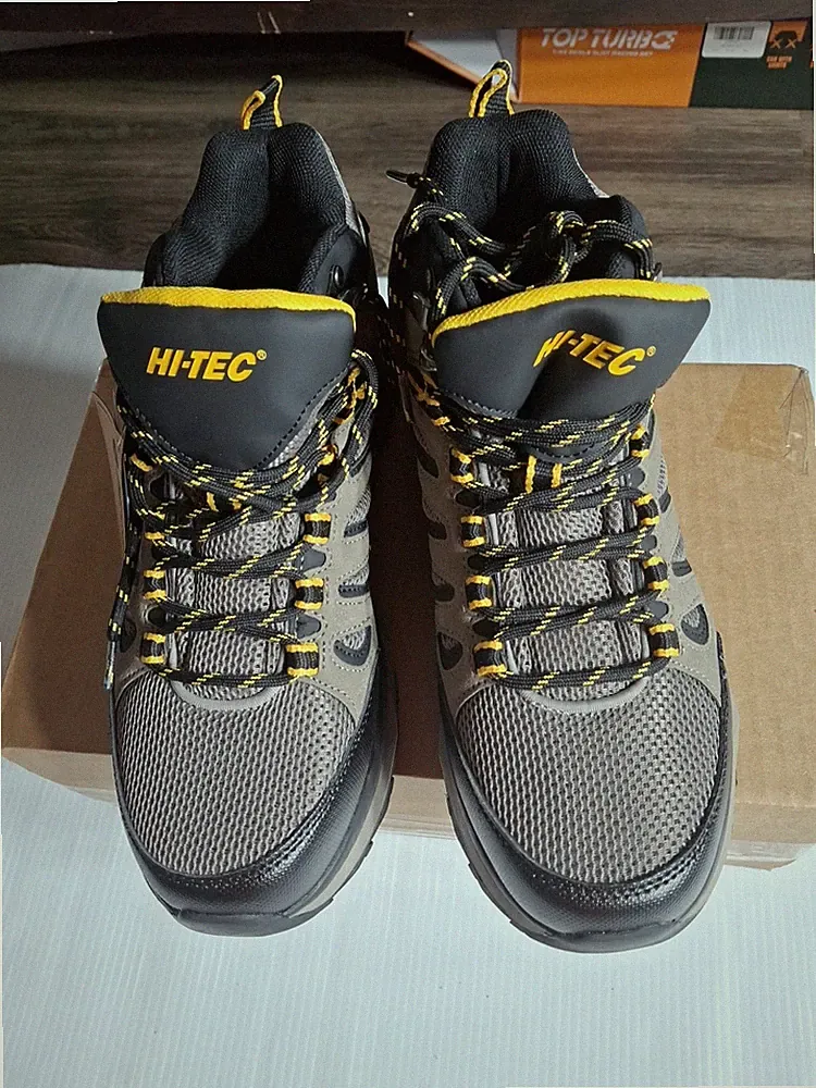 HI-TEC Valley Geo Mid Hiker CH80293M-TB Hiking Boots Men's sz 9
