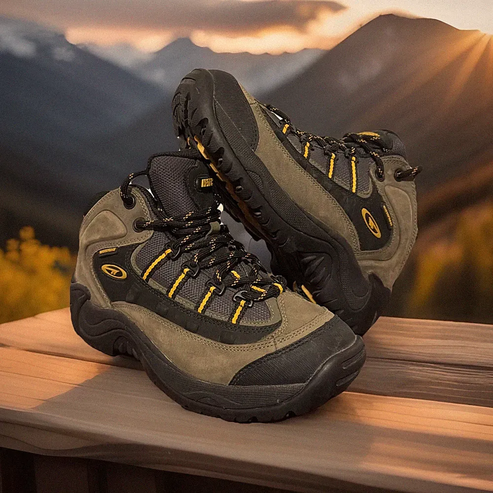 Hi-Tec Women’s Waterproof Hiking Boots Brown Size 7 Scramble MID