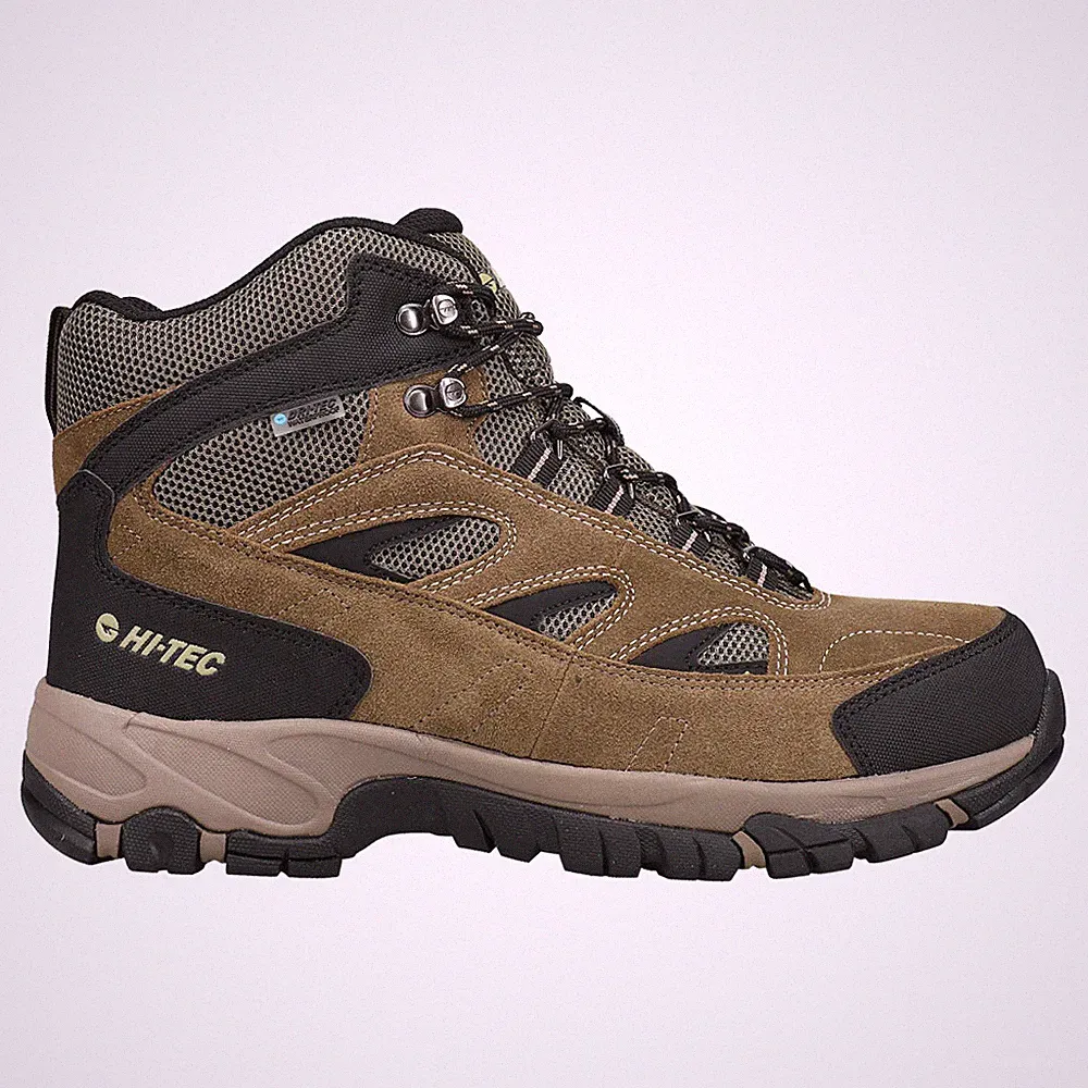 Hi-Tec Yosemite Mid Waterproof Round Toe Hiking Mens Brown Casual Boots CH80048