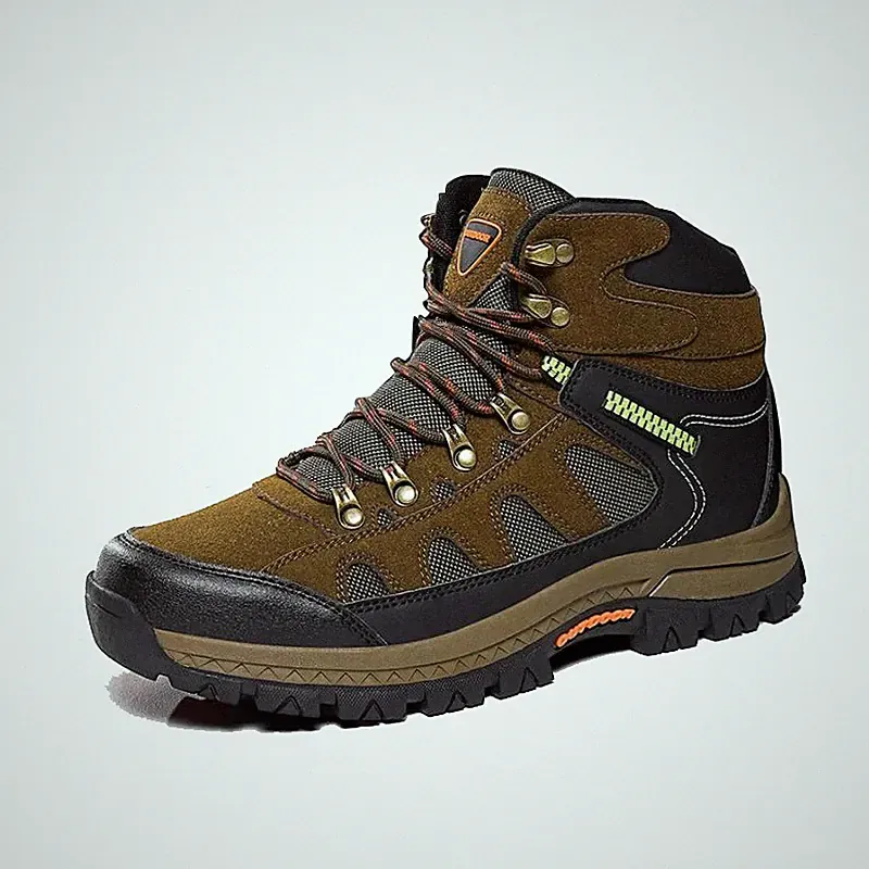 High Top Outdoor Mountaineering Shoes Men's Sports Outdoor Travel Hiking Boots