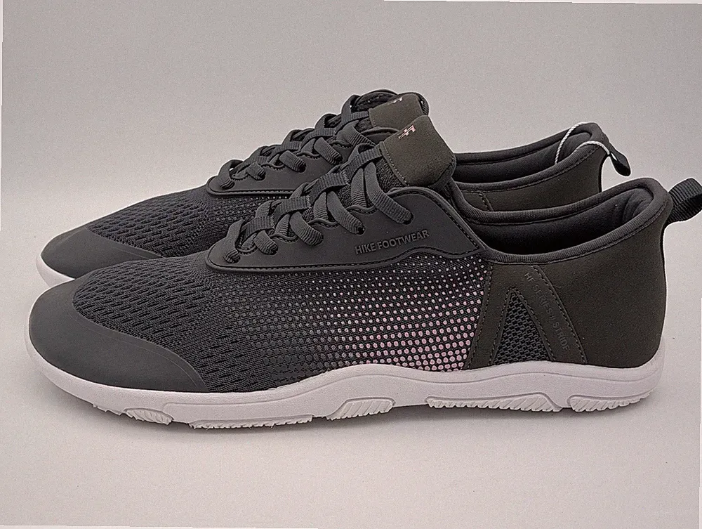 Hike Footwear HF Stride Walking Shoes Mens 11/11.5 Womens 13/13.5 Dark Grey