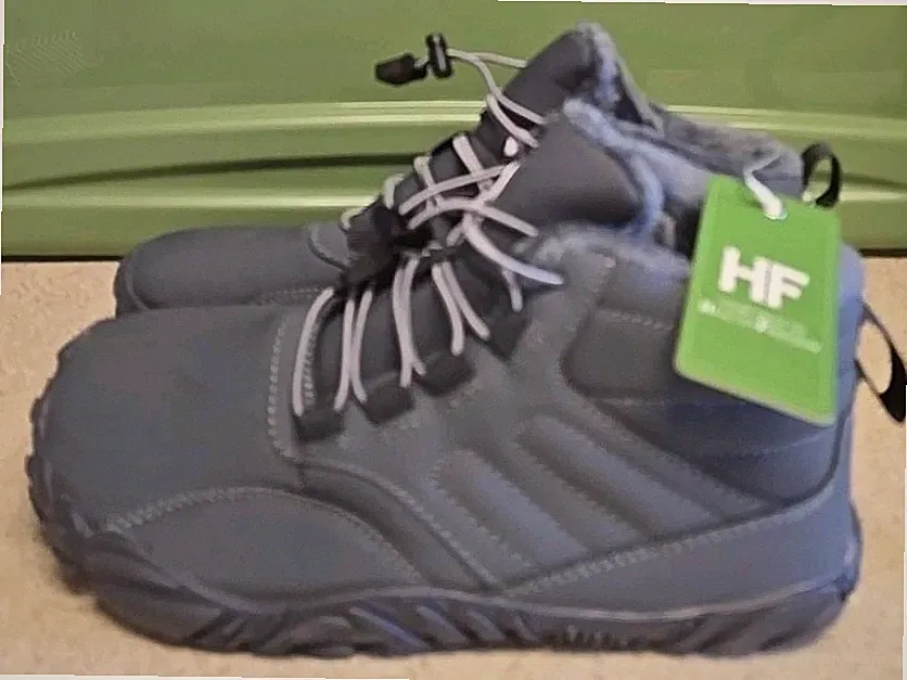 Hike Footwear Unisex Walking/Hiking Winter Boots Size 38 Grey