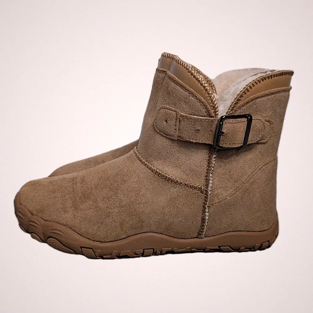 Hike Footwear Women's Boots Cozely Zero Drop Barefoot Wide Toe Fleece Lined 7