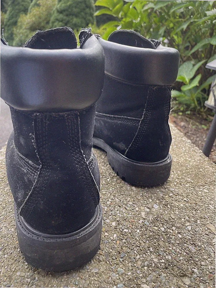 Hiking Boots Made By PhatFarm Black Men’s Faux Suede Lace Up Size 8.5