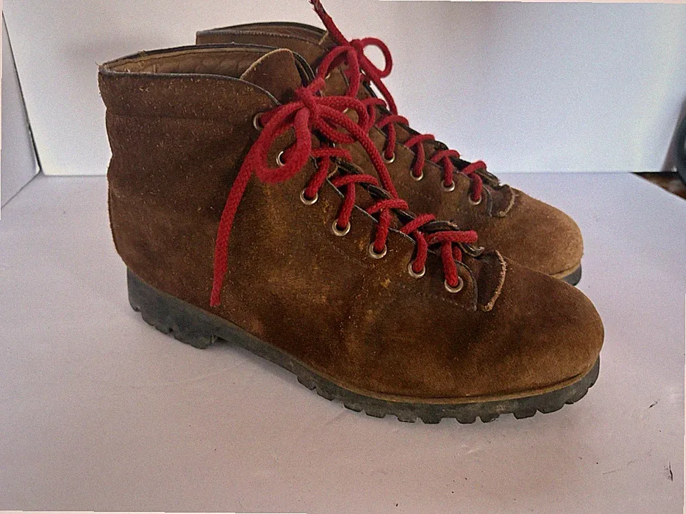 HIKING BOOTS Pivetta For DMC Brown Leather Hiking Mountaineering Mens Size 8.5