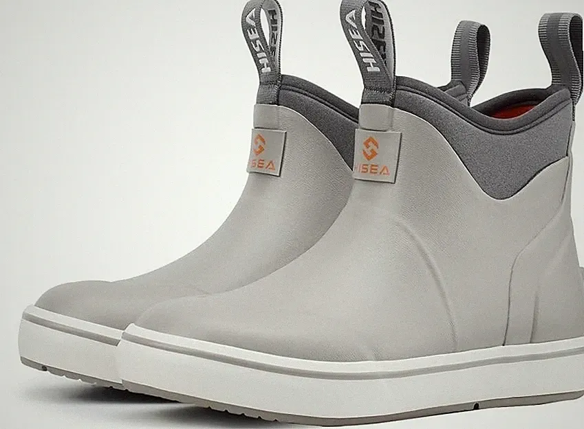 HISEA Kids Easy-On Rain Boots for Boys and Girls