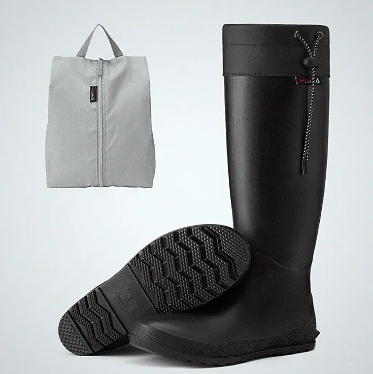 HISEA Women’s 7 Tall Rain Boots Waterproof Lightweight Garden Barn Mud Work