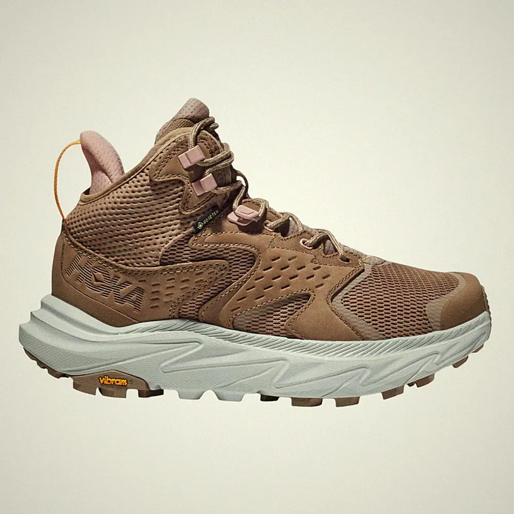 HOKA 1142831F-Difl Anacapa 2 Mid GTX Waterproof Hiking Boots for Ladies