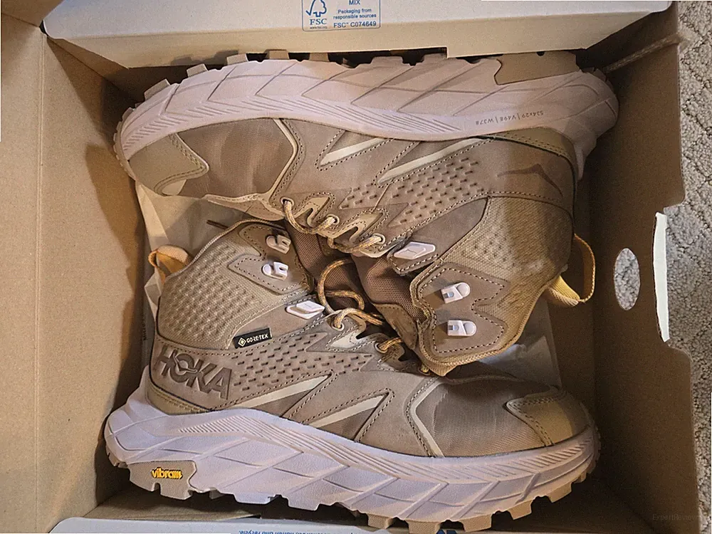HOKA Anacapa Mid GTX Womens 9 Trail Hiking/Backpacking Boots