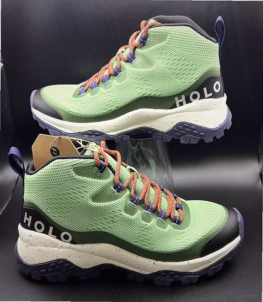 HOLO Troy Mid/Hiking Boots Women's 7 Eco Comfort Durable REI Outdoor Avocado GRN