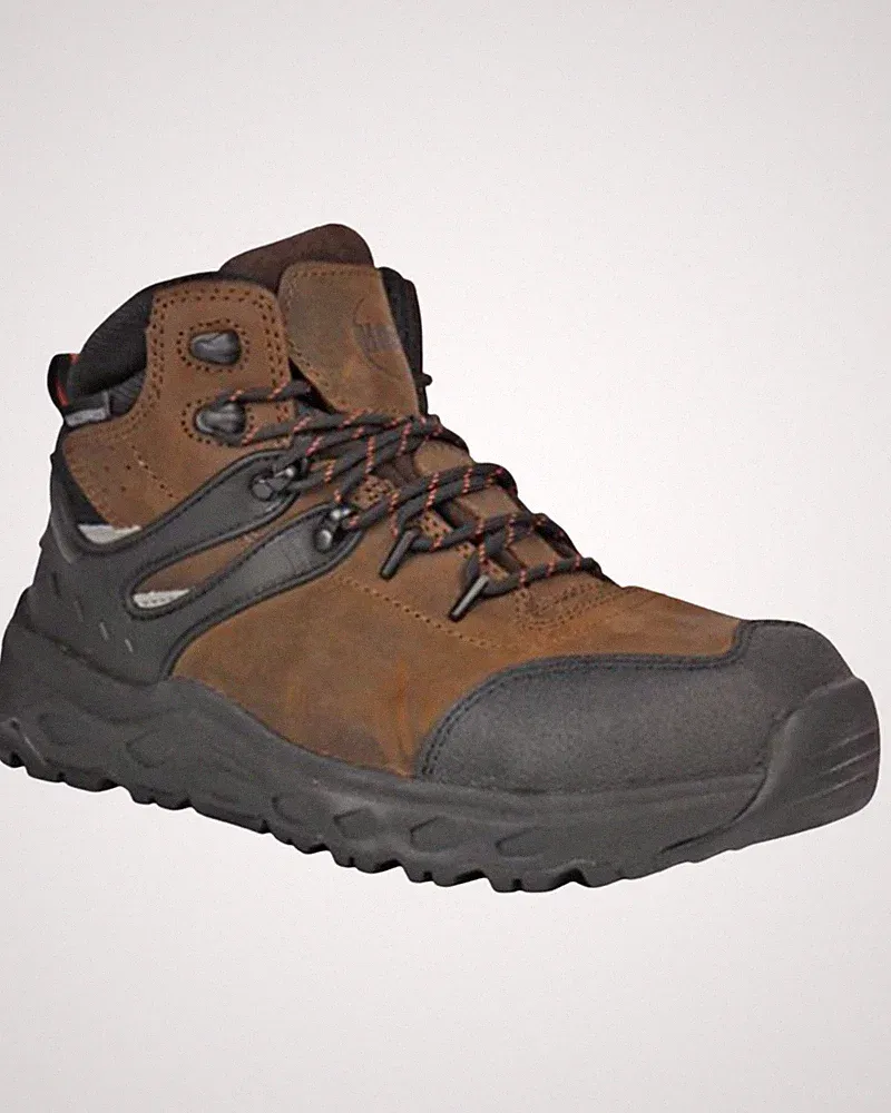 Hoss Men's Stomp 6" Lace-Up Work Boot - Aluminum Toe - 60203