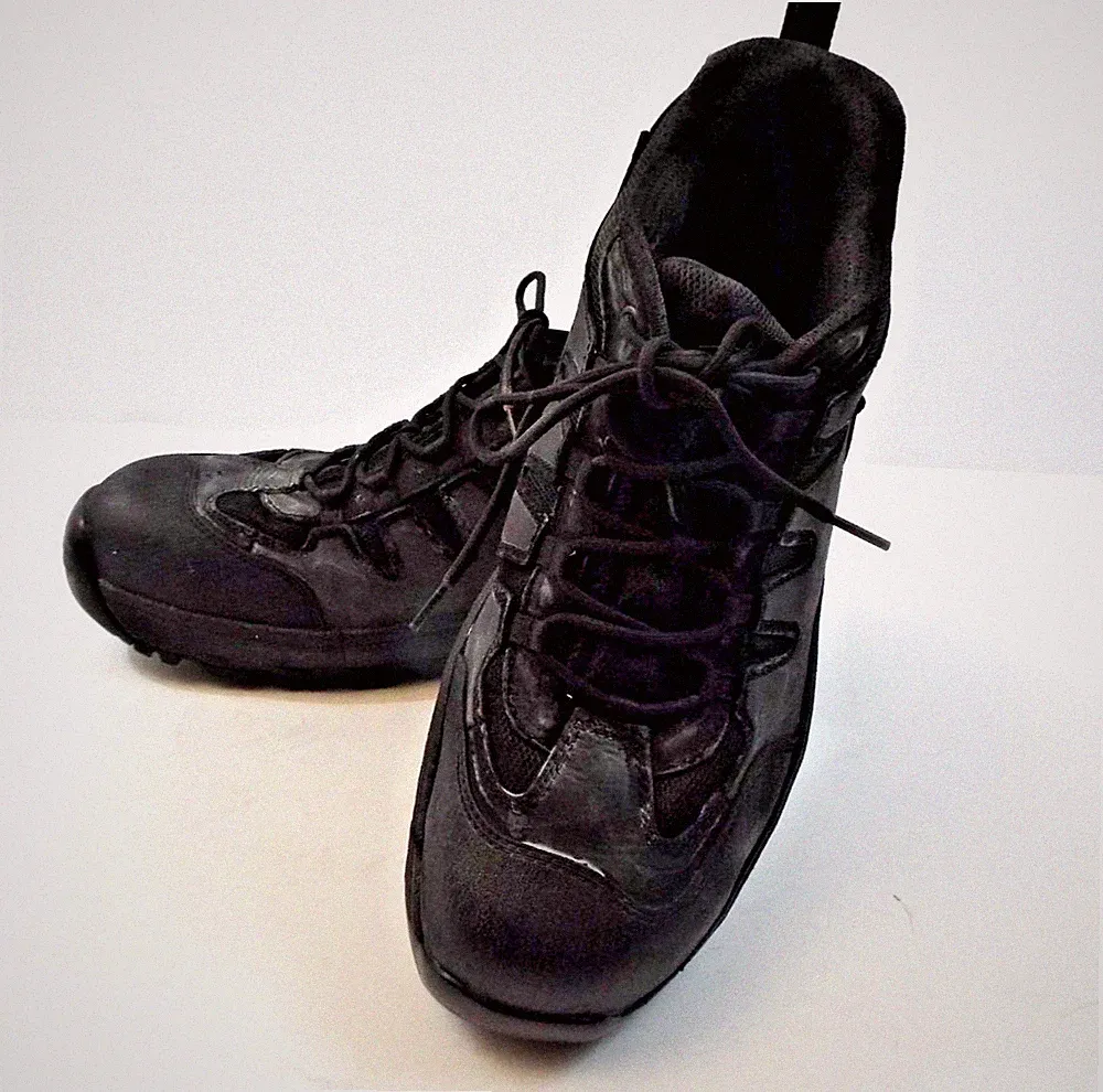Hoss Waterproof Work Boots--Size-17 -4E Width-Composite Toe-Black-Lace-up