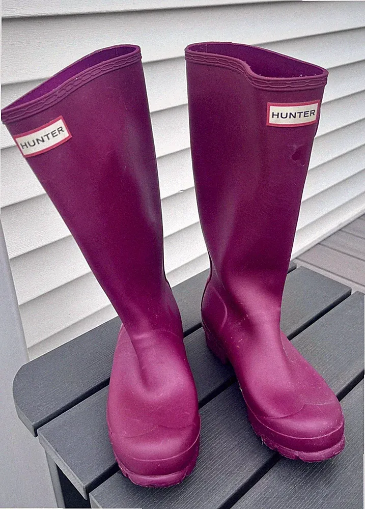 Hunter, Original Tall Rain Boots, Size 5 (5G)