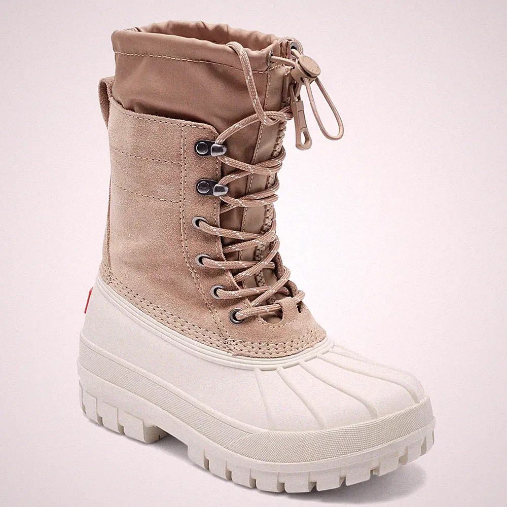 Hunter Skylar Women's Rain Boots, Ivory, W10