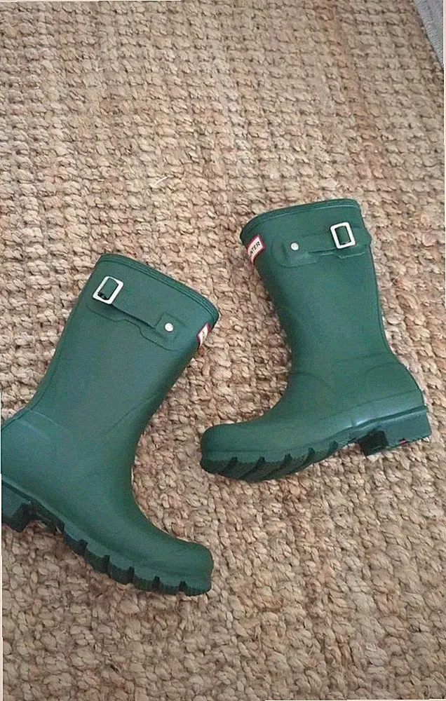 Hunter Wellington boots For Kids 5 Rain boots Unisex New