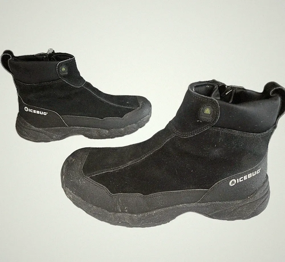 ICEBUG "Metro" men's suede leather With Hiking Grips, retail $220, sz. 11.5