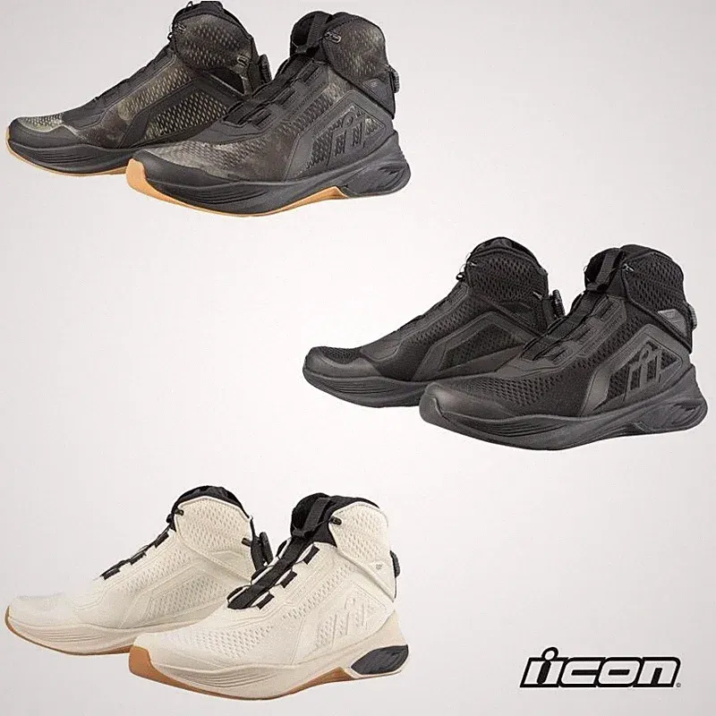 Icon Hooligan AF Street Motorcycle Boots - Pick Size & Color