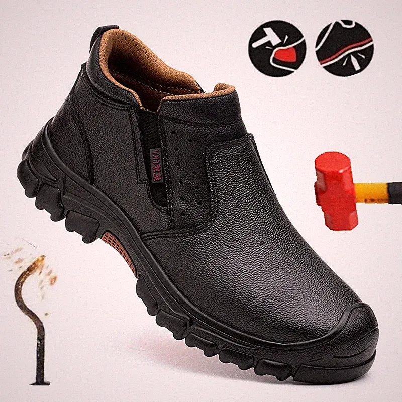 Indestructible Mens Composite Toe Safety Shoes Water Resistant Work Shoes Hiking