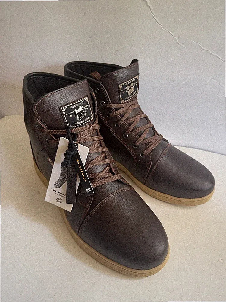 Indie Ridge Motorcycle Boot The Cheyenne Brown - Size 11.5 Authentic