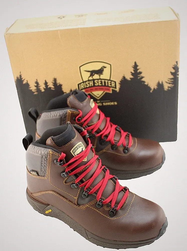 IRISH SETTER Canyons Size 13 D Waterproof Scentban Men's Hiking Boots MSRP $189