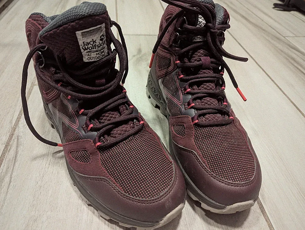 Jack Wolfskin Downhill Texapore Women's Hiking Boots Water Resist Ankle Support