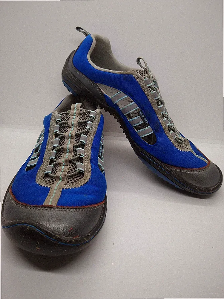 Jambu ~ Shoes Women Sz 6.5 M Hiking Water Shoes Blue Athletic Durable Soles