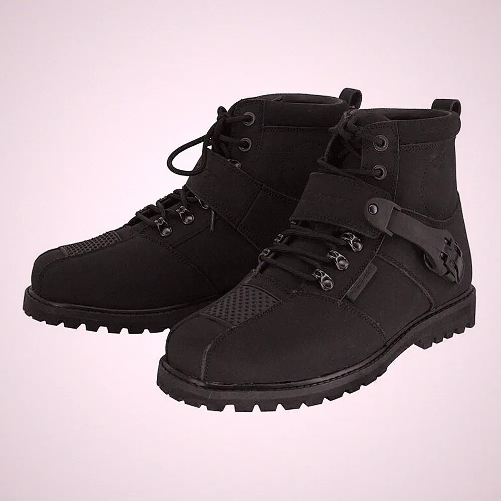 Joe Rocket Outbreak Black Motorcycle Boots Men's Sizes 8 - 14