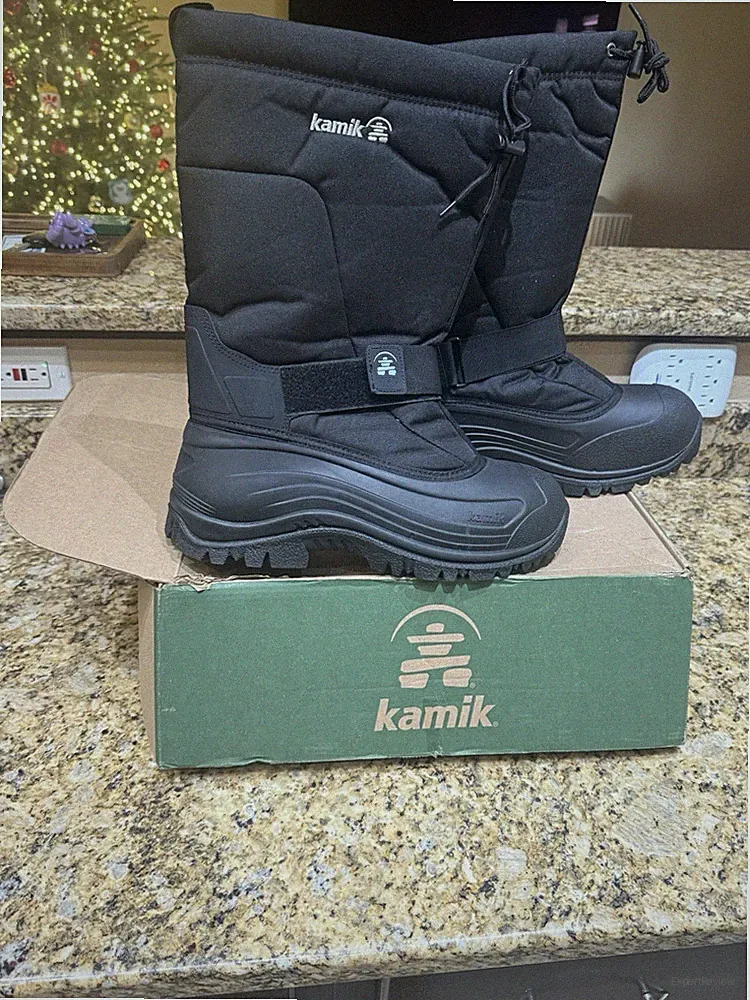 Kamik - Greenbay 4 - 13 Men's Snow Boot - Waterproof, Insulated to -40F, Black